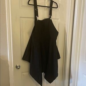 Black Overall Dress